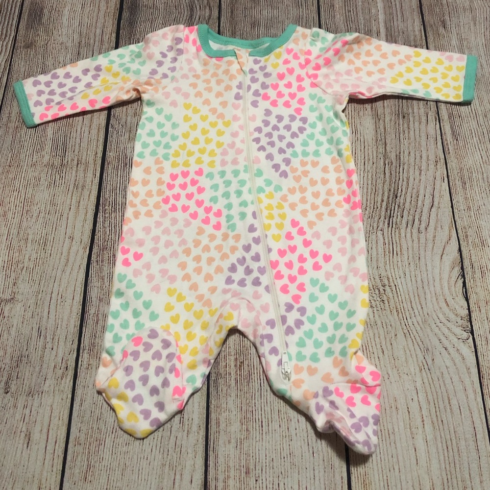❤️ multi-colored heart NB sleeper